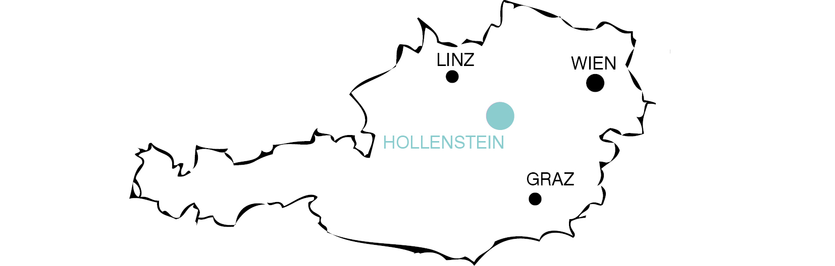 location on map of Austria